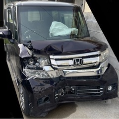 N-BOX 事故車　部品取り