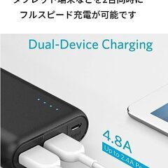 【未使用】モバイルバッテリーAnker PowerCore 20100の画像