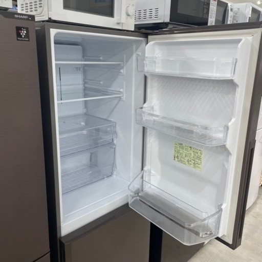 SHARP 2ドア冷蔵庫　2018年製　271L【トレファク堺福田店】