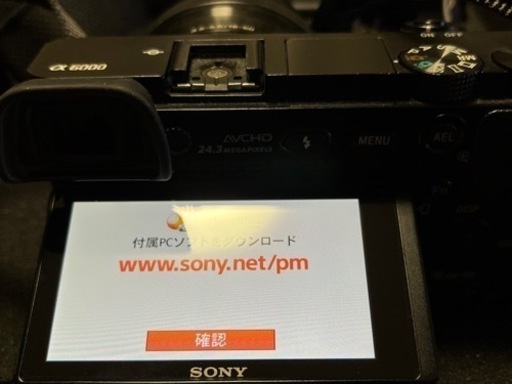 SONY ソニー α6000  Black ブラック ミラーレス 一眼カメラ レンズキット