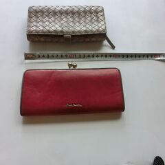 ★Paul　Smith赤と★Harry‘ｓベージュ財布2点、（ま...