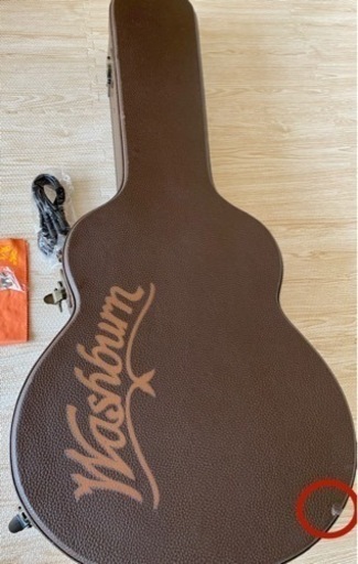 Washburn/ワッシュバーン「エレアコギター」EA14 ATB（ハードケース付き）