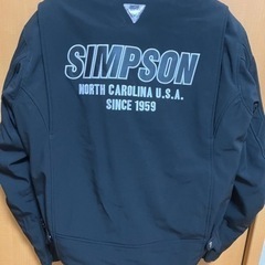 SIMPSONのライダースジャケット冬用の画像