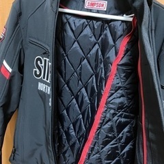 SIMPSONのライダースジャケット冬用の画像
