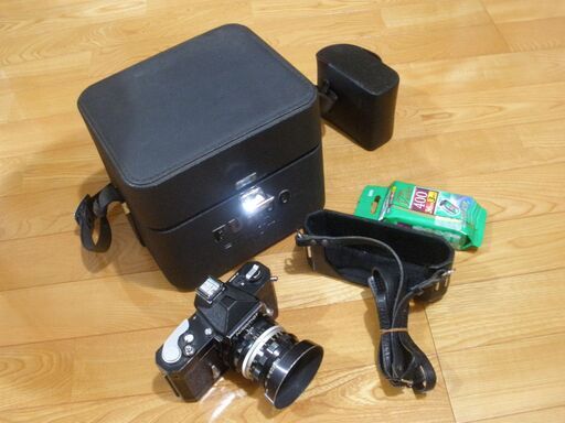 Nikon　Nikomat　レンズ＆バック付　昭和　レトロ