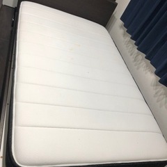 ニトリ　セミダブルベッド(マットレス付き)