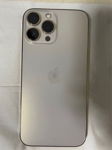 iPhone 13 Pro Maxゴールド256GB 終了