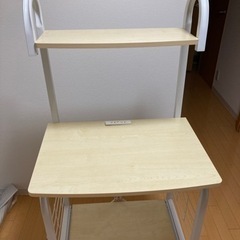 【決まりました】レンジ台　美品の画像