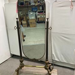 ☆中古￥19,800！【店長おすすめ！】全身鏡スタンド　家具　幅85㎝ｘ奥行50㎝ｘ高さ171㎝　【BH142】