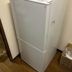 106リットル直冷式2ドア冷蔵庫 Nグラシア WH