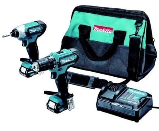 マキタ　インパクト　ドライバー　ドリル　コンボキット　フルセット　バッテリー付