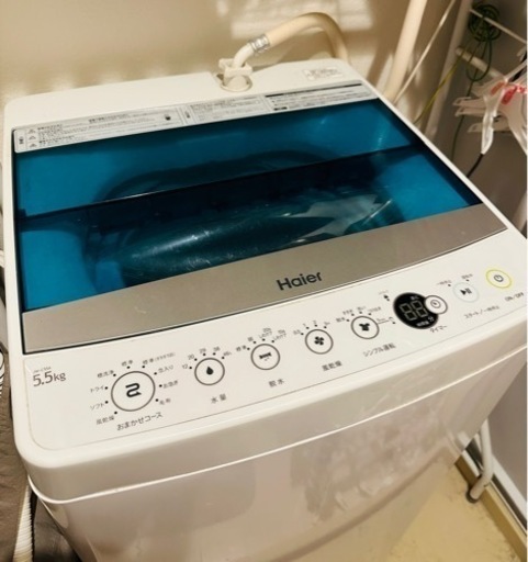 2018年製　洗濯機　Haier JW-C55A-W