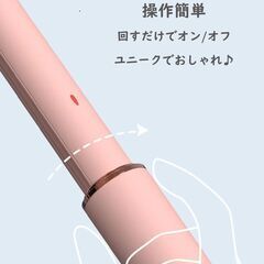 【新品・未使用】ストレート/カール両用 コンパクトヘアアイロンの画像