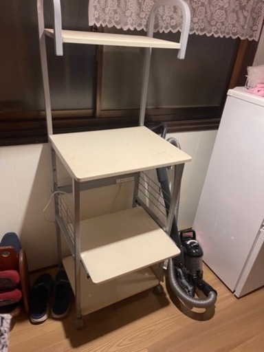 キッチン棚　レンジ台