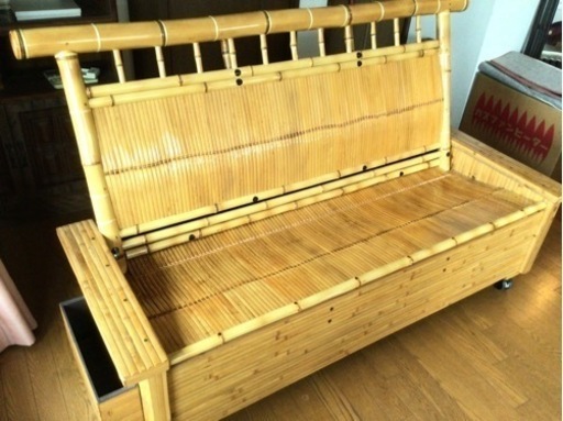 引越　緊急値下　定価40万円　梅里竹芸　健康長椅子ベンチ