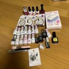 ジェルネイル・マニキュア・UVライト等セット