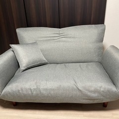 ニトリ　ソファ　グレー