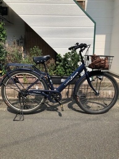 【商談中/中古】27.5インチ6段ギア　オートライト自転車