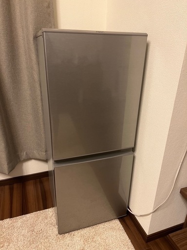 ★2022年製★極上美品★AQUA 126L 2ドア冷蔵庫【AQR-13M-S】C61Y