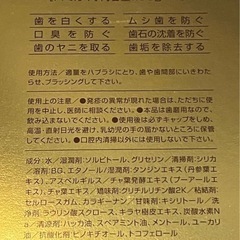 ②新品     漢方入り歯磨き  デンタルジェル 150g  1本 300円の画像