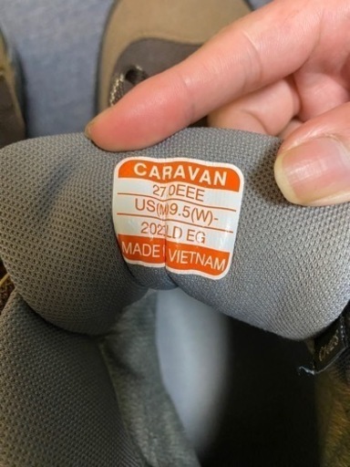 caravan キャラバン　登山靴　27cm