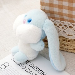新品高12cm PP綿 ミニ長耳ウサギちゃん 各色１つずつの画像