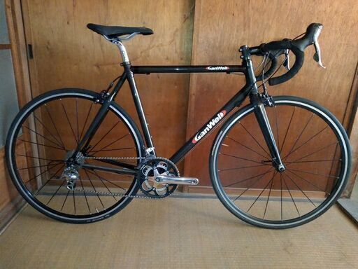 ganwell カーボンフレーム　シマノ１０５　実重量約８．３kg