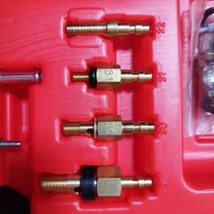ガソリン燃圧計セット STRAIGHT/15-107 (STRAIGHT/ストレート) 車 フューエル コンプレッションゲージの画像