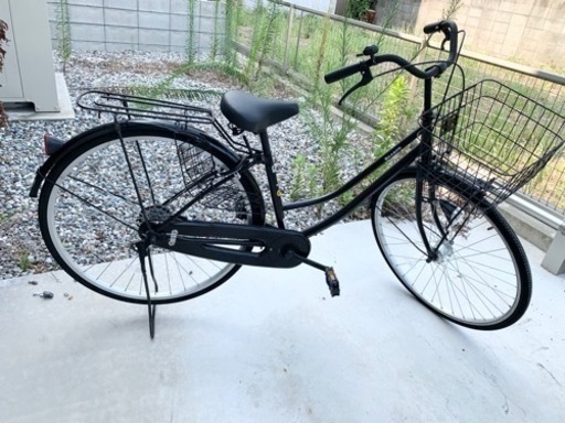 【お譲先決定】【大幅値下❗️】【美品】27インチ　自転車　オートライト付き