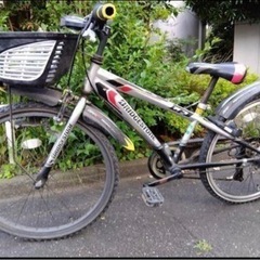 ブリヂストン　22インチ　子供用自転車　変速付き