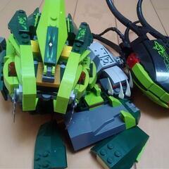 中古 完全ジャンク品 ニンジャゴー グリーンスネークのみ 廃版の画像