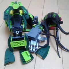 中古 完全ジャンク品 ニンジャゴー グリーンスネークのみ 廃版の画像