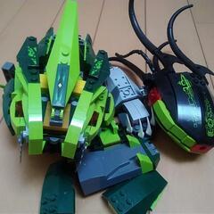 中古 完全ジャンク品 ニンジャゴー グリーンスネークのみ 廃版の画像