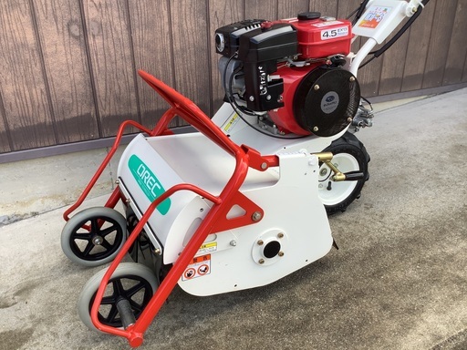 使用少‼️自走式草刈機・オーレックミニハンマーナイフモア・HR400軽刈〜る・農業機械