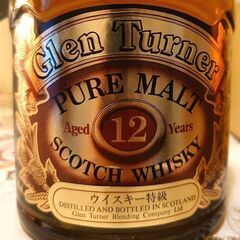Glen Turner PURE MALT SCOTCH WHISKYの画像