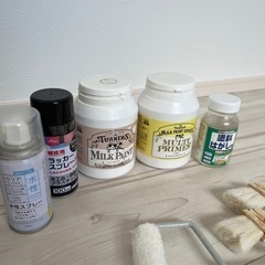 ミルクペイントなど