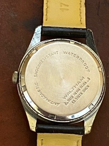 アンティーク　ビンテージ　Walthamウォルサムの腕時計　可動品