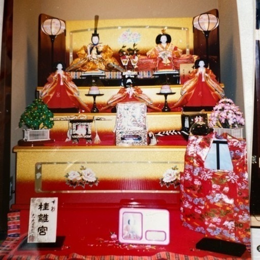 【逸品】桂離宮　雛人形　ひな人形　三段飾り