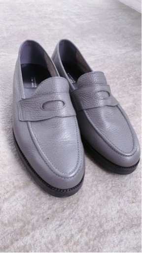 <新品>ローファー　グレー　バーニーズニューヨーク