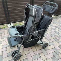 JOOVY 二人乗りベビーカー 後部座席リアシート