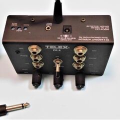 パイロット用品　TELEX社製　ポータブル インターカム（機長及び副操縦士間マイク付きヘットセット２人用）　新同様の画像