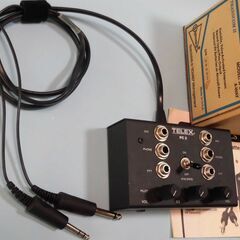 パイロット用品　TELEX社製　ポータブル インターカム（機長及び副操縦士間マイク付きヘットセット２人用）　新同様の画像
