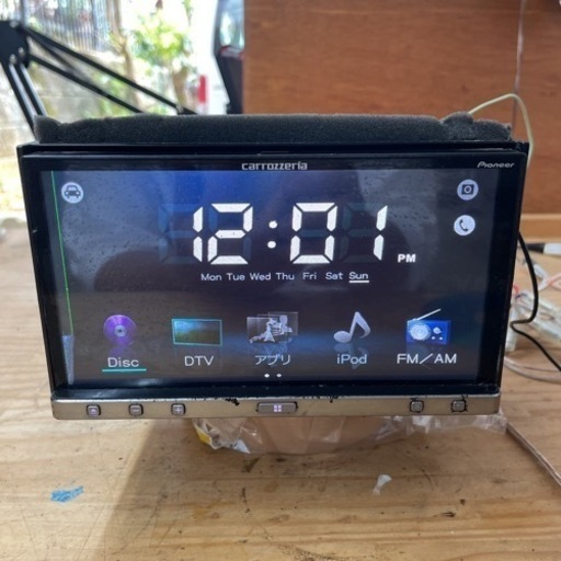カロッツェリア SPH-DA09 フルセグ 地デジ 訳あり出品 電源コード付き MJMD014167JP