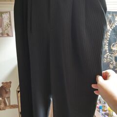 《無料》UNIQLO：スーツ系パンツ《値下げ不可》Ⓜ