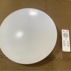 LEDシーリングライト 33W調色/調光タイプ 昼光色 電球色 リモコン付き  の画像
