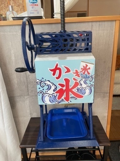 かき氷機 ふわふわ 業務用 手動式 かき氷器 PRO-B130M【アイススライサー】【氷削機】【ブロックアイススライサー】【手動】【かき氷機 ふわふわ】