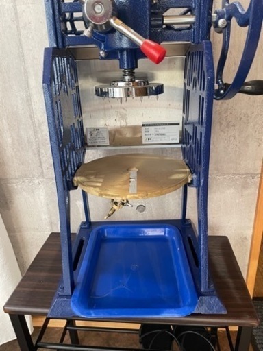 かき氷機 ふわふわ 業務用 手動式 かき氷器 PRO-B130M【アイススライサー】【氷削機】【ブロックアイススライサー】【手動】【か