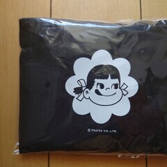 不二家　ペコちゃんオリジナルエコバッグ（ブラック）
