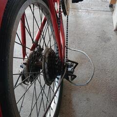 折り畳み式自転車の画像