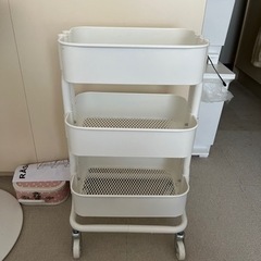 IKEAのRÅSHULT ロースフルト ワゴン,28x38x65 cm
